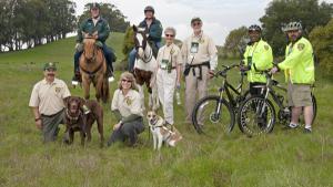VTSP Volunteer Trail Safety Patrol Group Shot