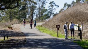 Hikers at Tilden